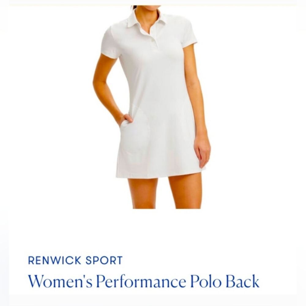 NWT Renwick Performance Polo Dress w/ Undershorts